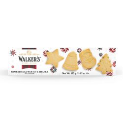 Walkers Festive shapes vajas keksz