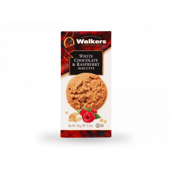 Walker's skót keksz málnás fehércsokoládés