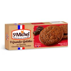 St Michel csokoládés vajas keksz