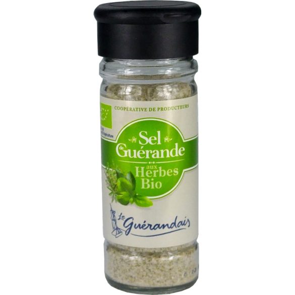 Le Guérandais bio zöldfűszeres tengeri só