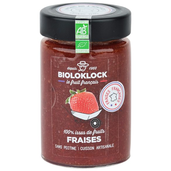 Bioloklock bio eper lekvár 100% gyümölcstartalom