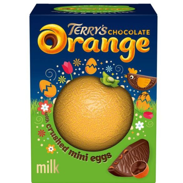 Terry's húsvéti kiadású narancsos csokoládé ropogós cukordarabokkal