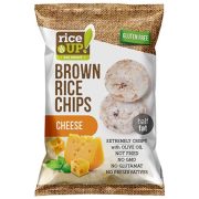 Rice up teljes kiőrlésű barna rizs chips sajtos