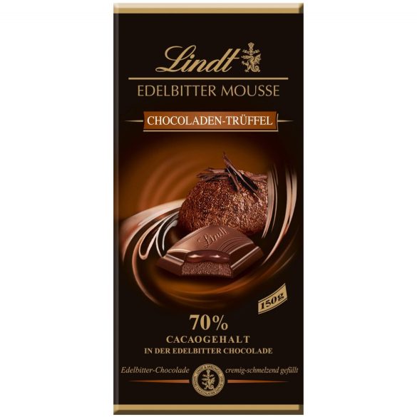 Lindt Edelbitter Mousse éttrüffel mousse 