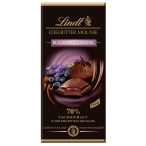 Lindt Edelbitter Mousse áfonyás levendulás étcsokoládé