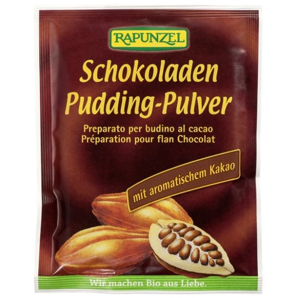 Rapunzel bio csokoládé puding por