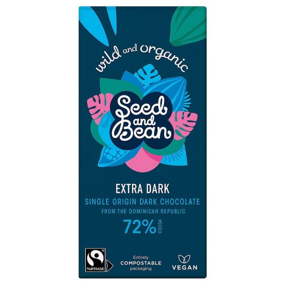 Seed and Bean 72%-os bio étcsokoládé