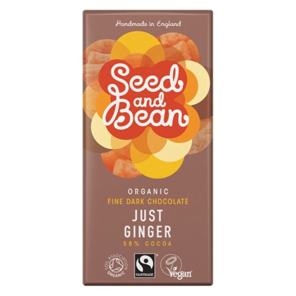 Seed and Bean bio gyömbéres étcsokoládé