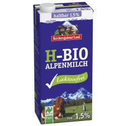Alpenmilch bio laktózmentes tej 1,5%