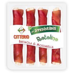 Citterio Bresaola & Mozzarella sajt tekercs