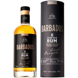 1731 Barbados 8 éves rum