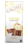 Cachet tejcsokoládé karamell darabokkal és tengeri sóval