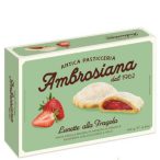 Ambrosiana vajas sütemény epres töltelékkel
