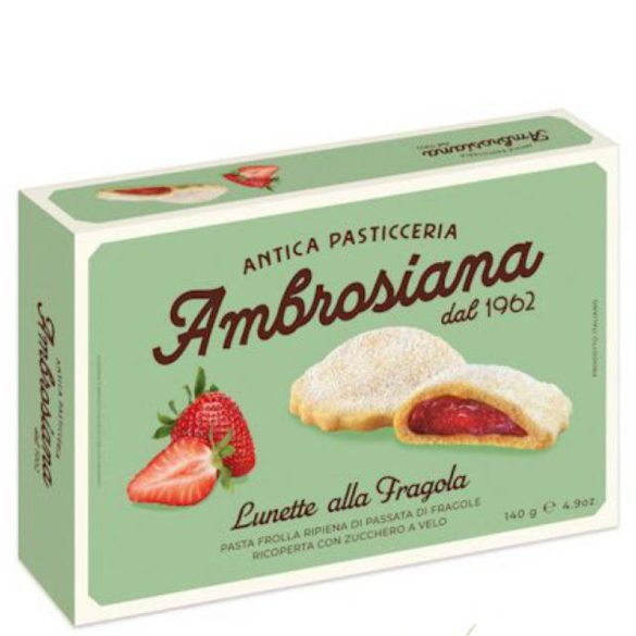 Ambrosiana vajas sütemény epres töltelékkel