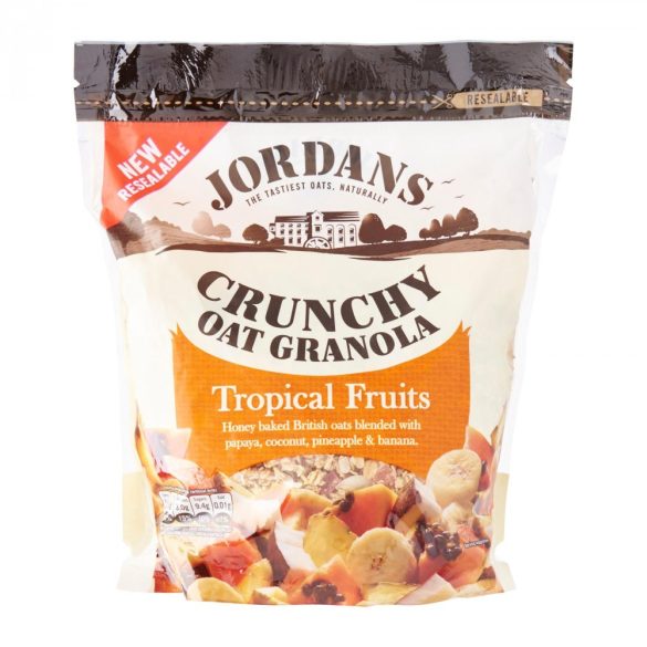 Jordans Trópusi gyümölcsös müzli