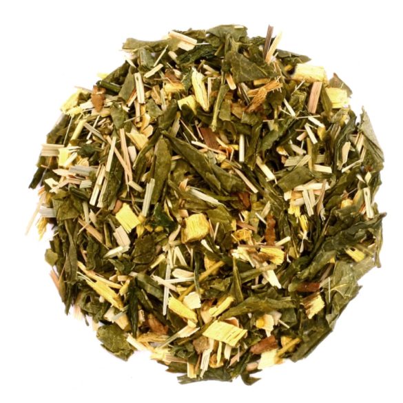 Or tea? Ginseng Beauty szálas zöld tea citromfűvel, gyömbérrel és ginzenggel fémdobozban