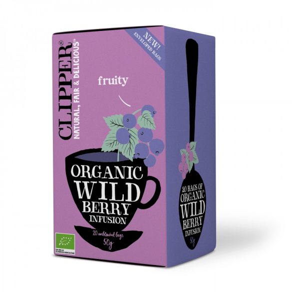 Clipper bio erdei gyümölcsös tea 25 filter