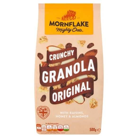 Mornflake granola mézzel és magvakkal