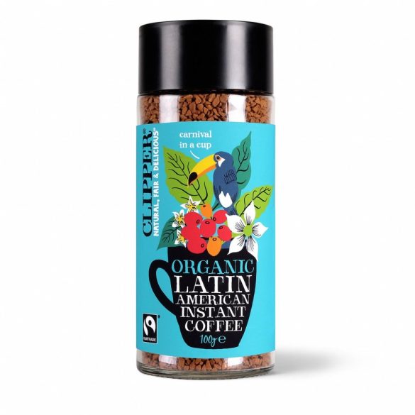 Clipper bio latin amerikai instant kávé 