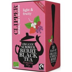 Clipper  bogyós gyümölcsös bio fekete tea