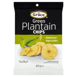 Grace sós zöld banán chips 