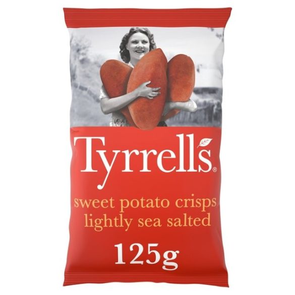 Tyrrells édes burgonya chips tengeri sóval