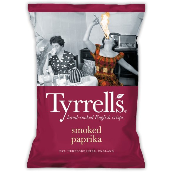 Tyrrells füstölt paprikás burgonyachips