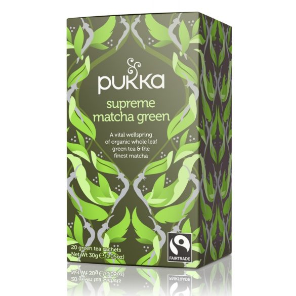 Pukka bio Supreme Matcha zöld tea