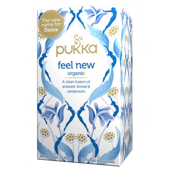 Pukka bio Feel New méregtelenítő tea