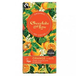 Chocolate and Love 65%-os narancsos étcsokoládé