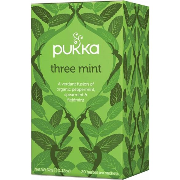 Pukka three mint bio tea