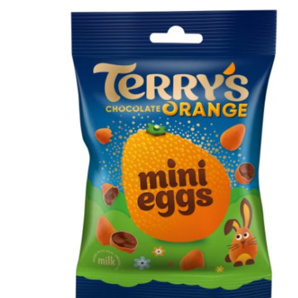 Terry's mini eggs narancsos fehércsokoládé tojások cukorbevonattal