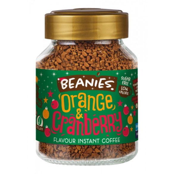 Beanies narancsos áfonyás ízű instant kávé