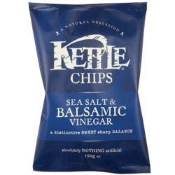Kettle sós balzsamecetes chips 130g