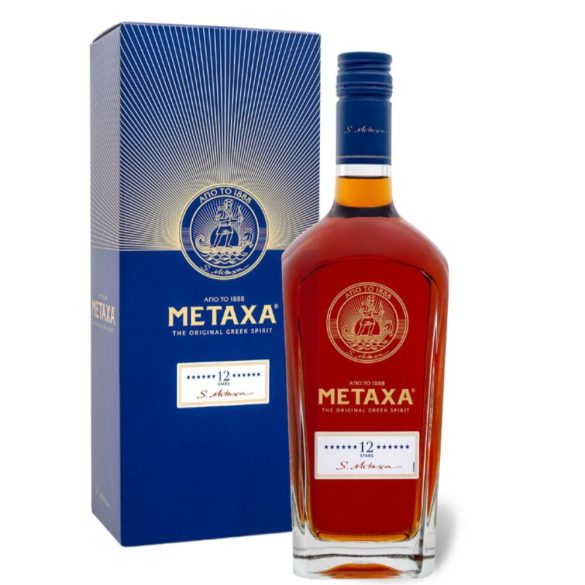 Metaxa 12* papírdobozban