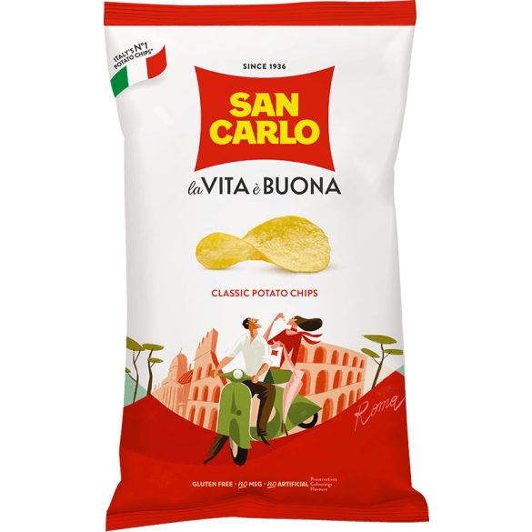 San Carlo hagyományos burgonya chips 50 g