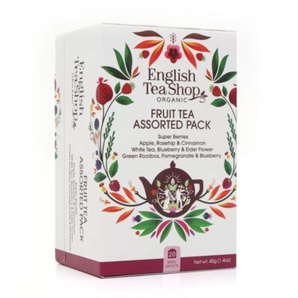 English Tea Shop bio gyümölcstea válogatás