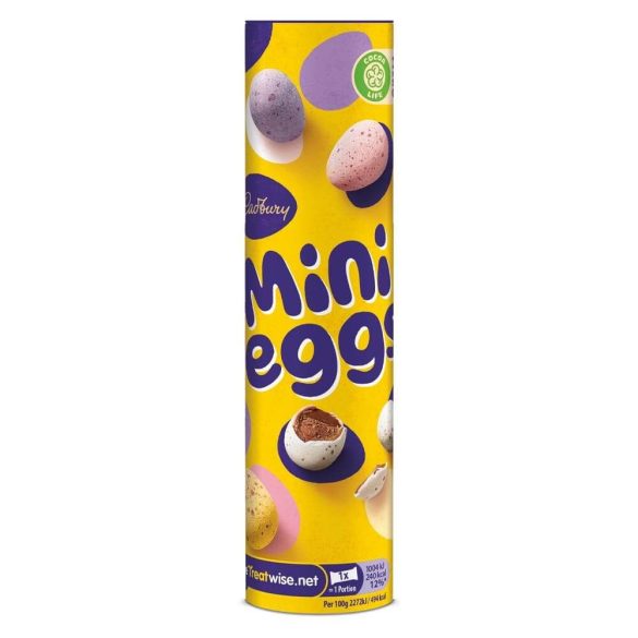 Cadbury mini tejcsokoládé tojások cukorbevonattal