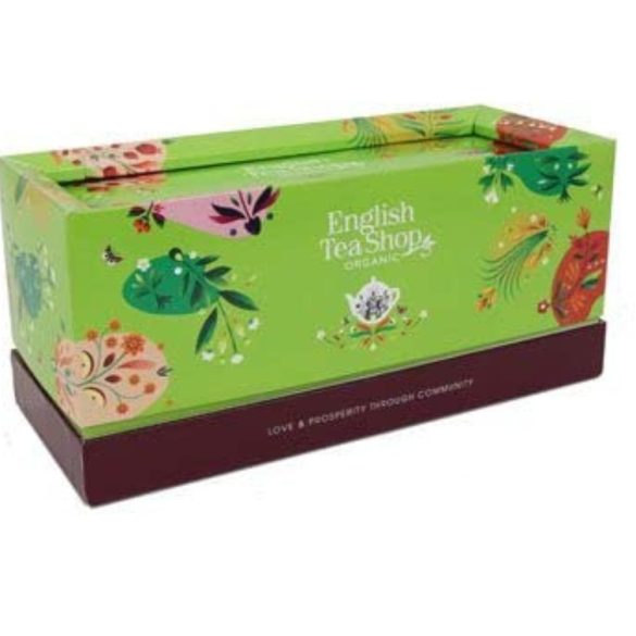English Tea Shop 40 db-os Wellbeing Favourites bio teaválogatás