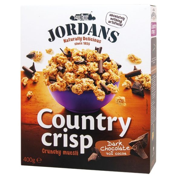 Jordans Country Crisp-Étcsokoládés müzli