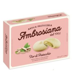 Ambrosiana vajas keksz krémes pisztáciás töltelékkel
