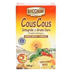 Bacchini bio teljes kiőrlésű kuszkusz