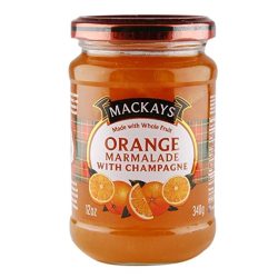 Mackays narancs lekvár pezsgővel