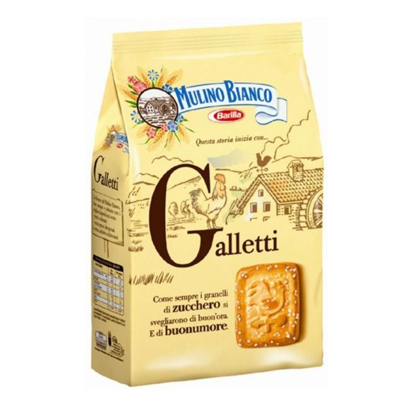 Mulino Bianco Galletti édes keksz cukorkristályokkal