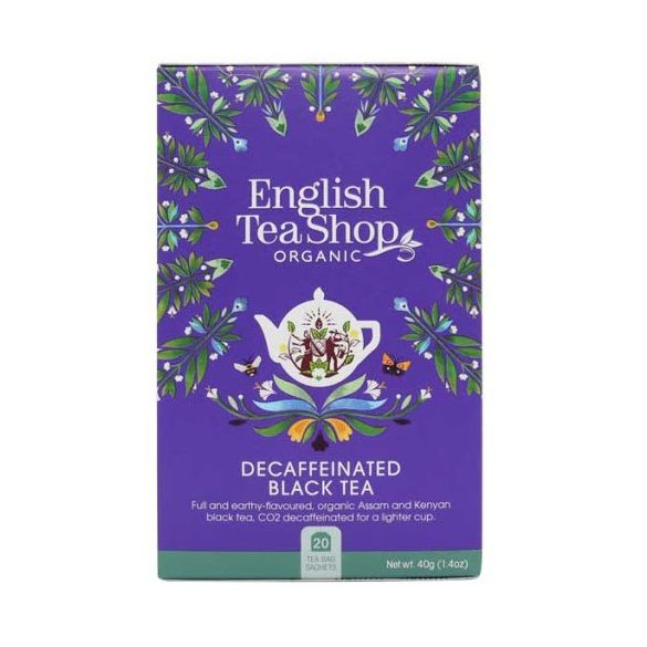 English Tea Shop bio koffeinmentes reggeli tea