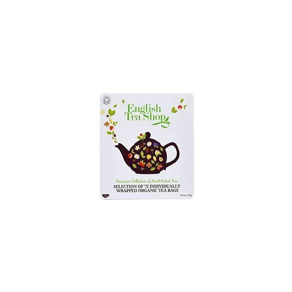 English Tea Shop 72 db-os bio prémium teaválogatás