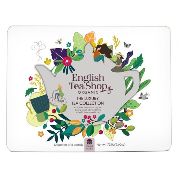 English Tea Shop 36 db-os prémium bio teaválogatás 