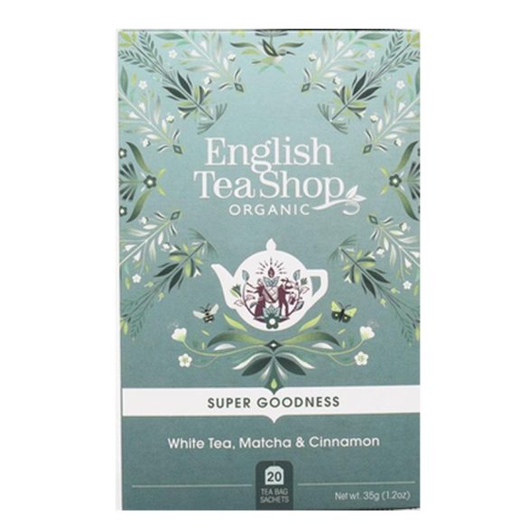 English Tea Shop fehér tea matchával és fahéjjal