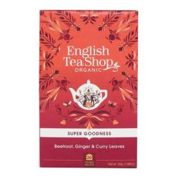 English Tea Shop cékla, gyömbér, curry  bio tea