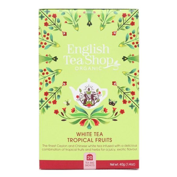 English Tea Shop fehér tea trópusi gyümölcsökkel